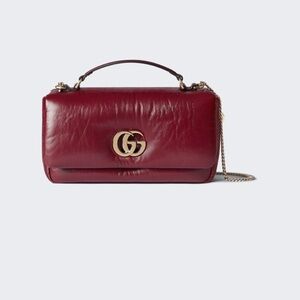 Gucci GG MILANO BAG ROSSO ANCORA IN BURGUNDY